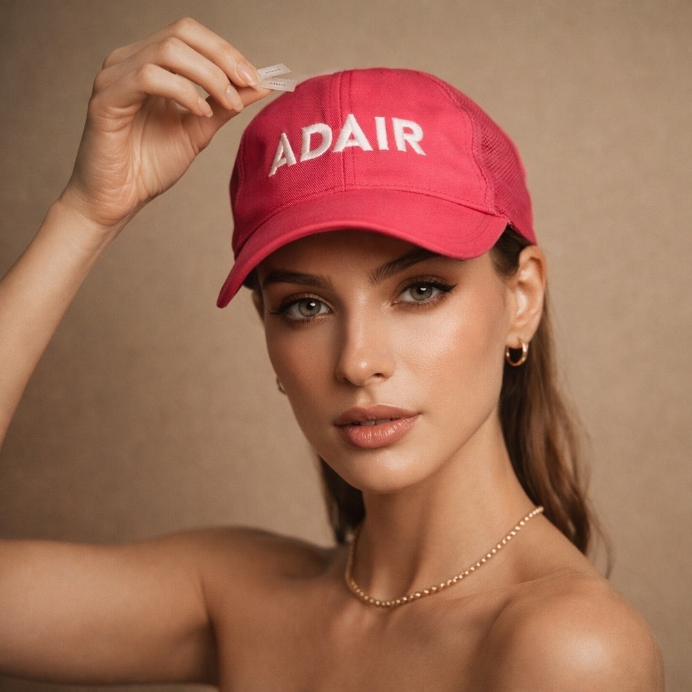 Pony Adair Pink Women's Hat - Picture 1 of 4